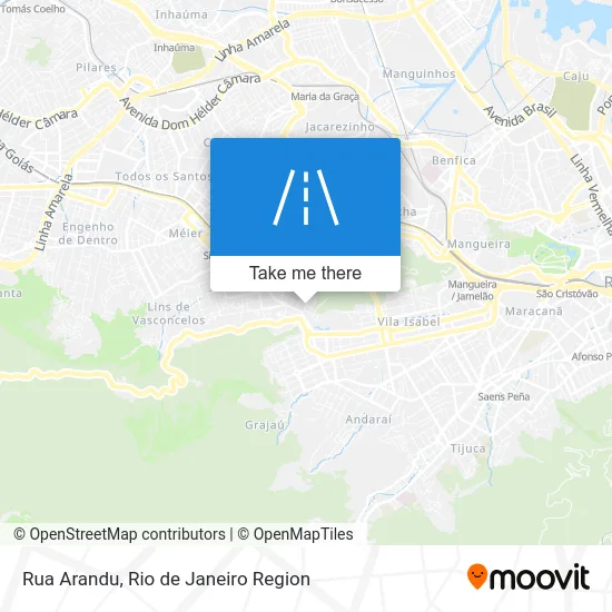 Rua Arandu map