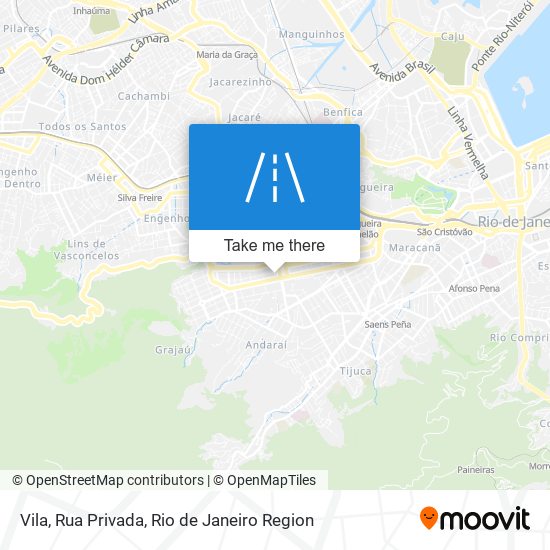 Mapa Vila, Rua Privada