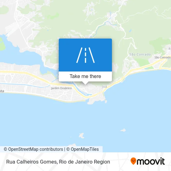 Rua Calheiros Gomes map