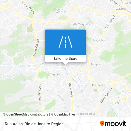 Rua Aciás map