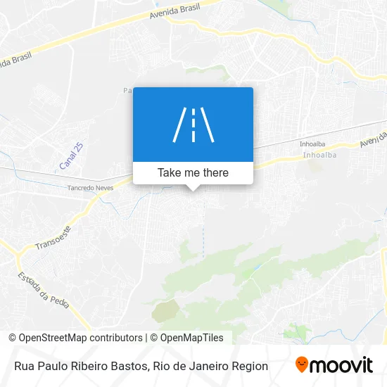 Rua Paulo Ribeiro Bastos map