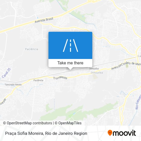 Praça Sofia Moreira map