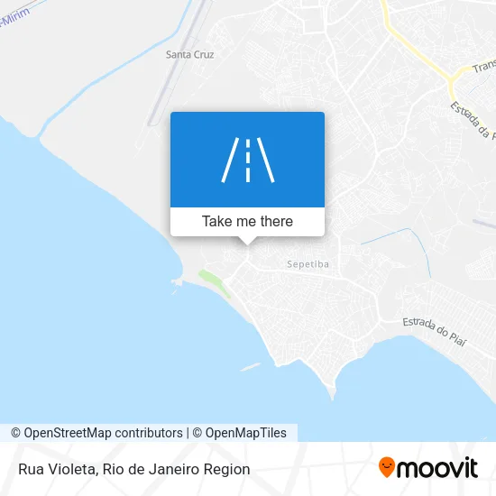 Rua Violeta map