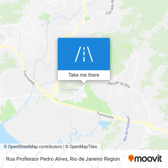 Rua Professor Pedro Alves map