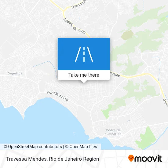 Travessa Mendes map