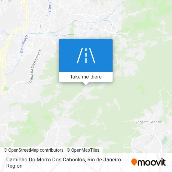 Caminho Do Morro Dos Caboclos map