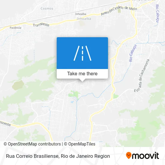 Rua Correio Brasiliense map