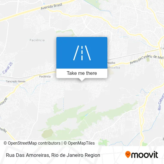 Rua Das Amoreiras map