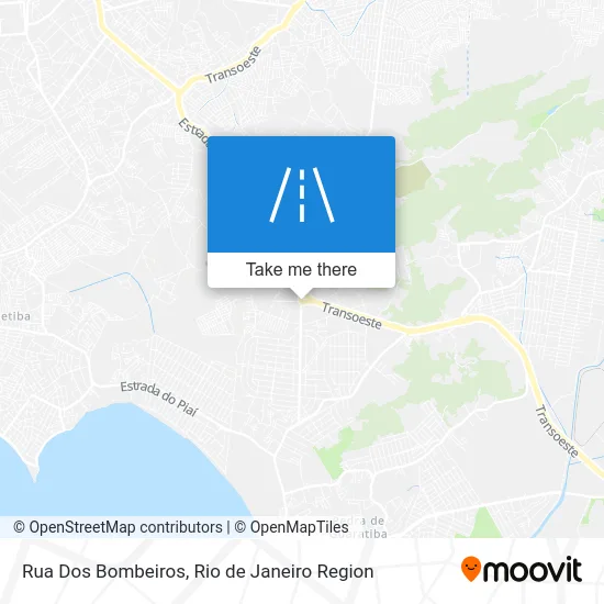 Rua Dos Bombeiros map
