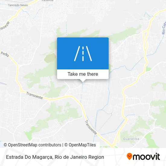 Estrada Do Magarça map