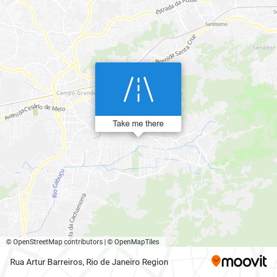 Rua Artur Barreiros map