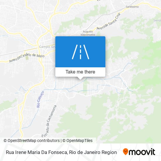 Mapa Rua Irene Maria Da Fonseca