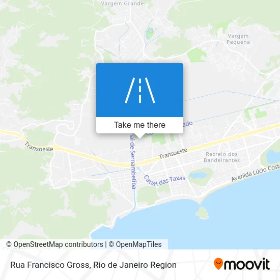 Rua Francisco Gross map
