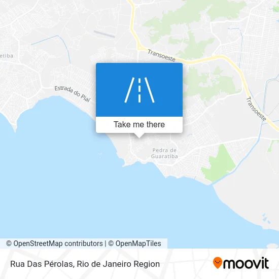 Rua Das Pérolas map