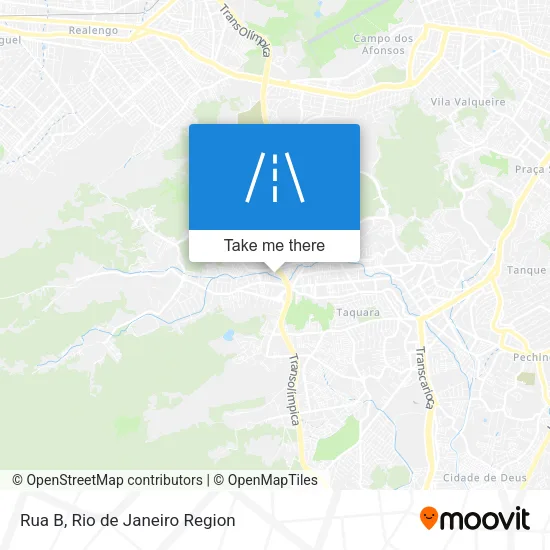 Rua B map