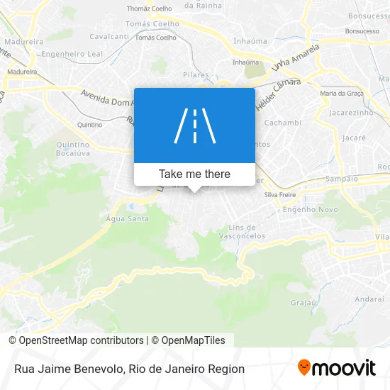 Rua Jaime Benevolo map