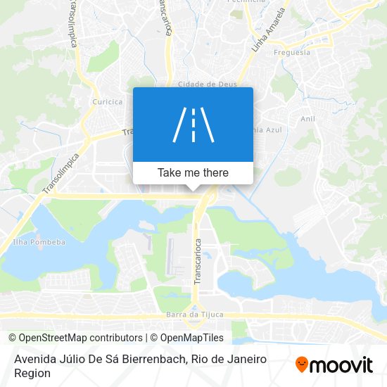 Avenida Júlio De Sá Bierrenbach map