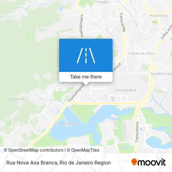 Rua Nova Asa Branca map