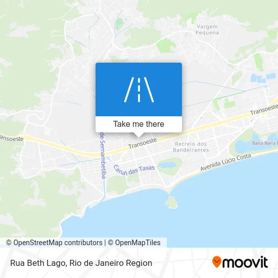 Rua Beth Lago map