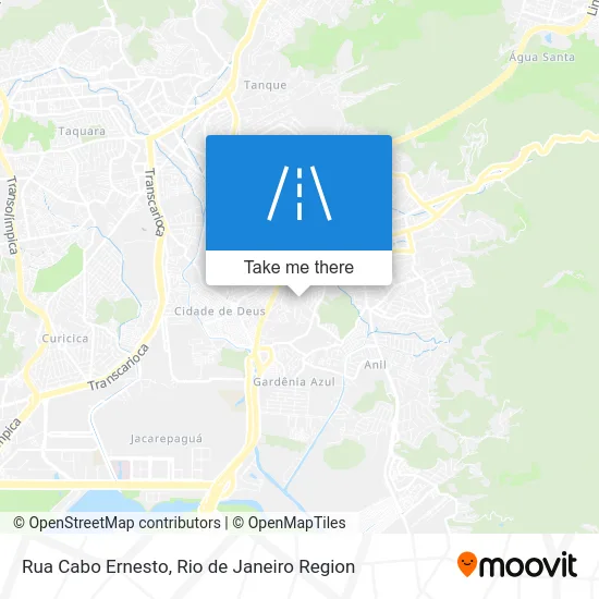 Rua Cabo Ernesto map
