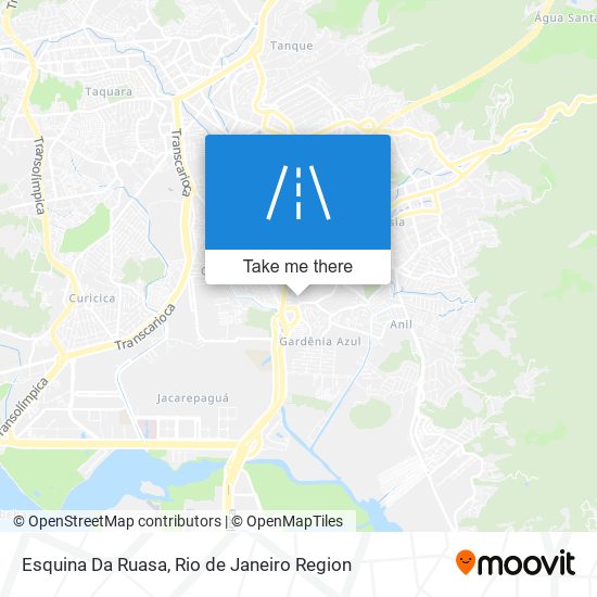 Esquina Da Ruasa map