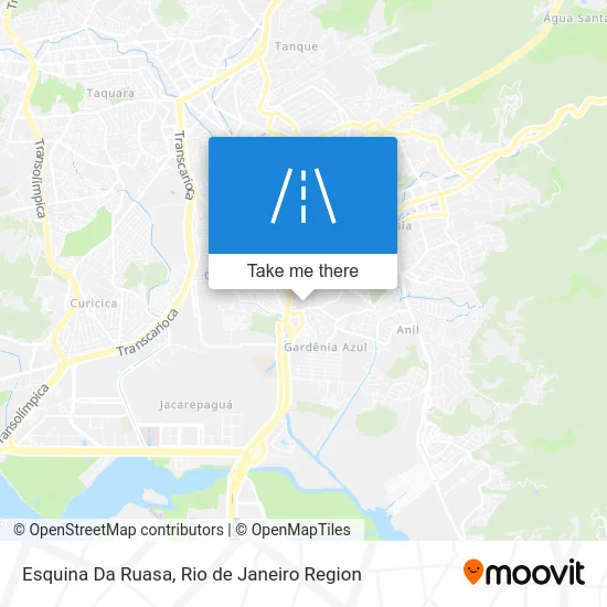 Esquina Da Ruasa map