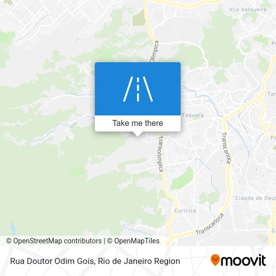 Rua Doutor Odim Gois map