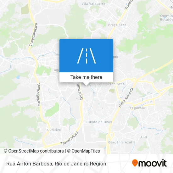 Rua Airton Barbosa map