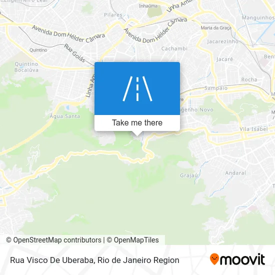 Rua Visco De Uberaba map