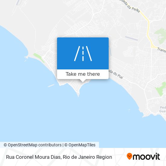 Rua Coronel Moura Dias map