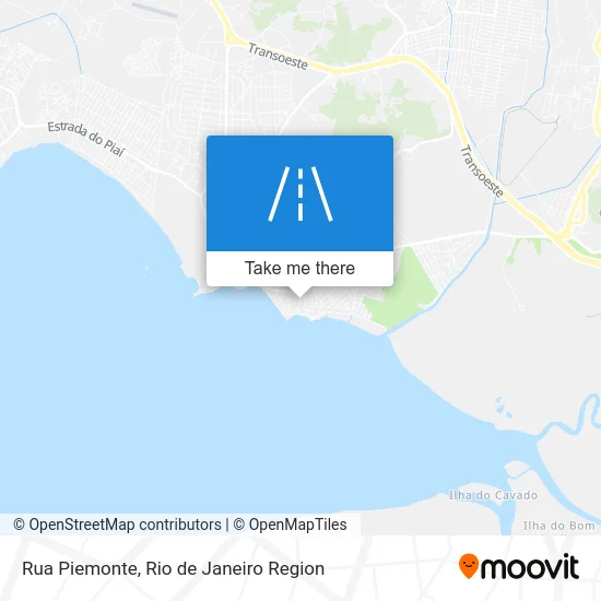 Rua Piemonte map