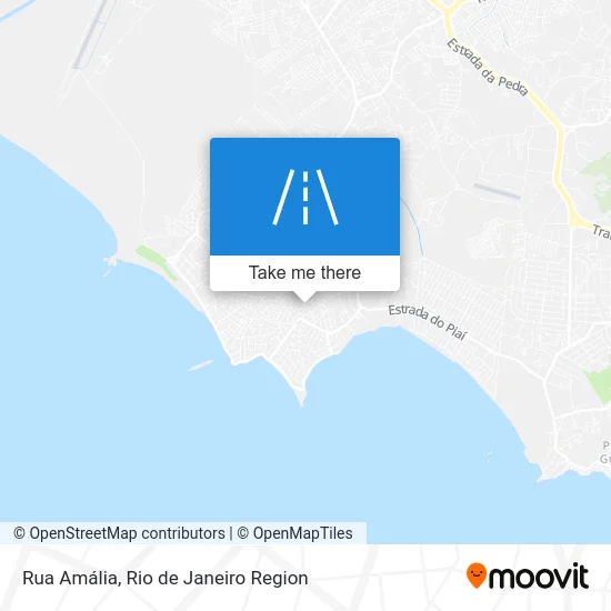 Rua Amália map