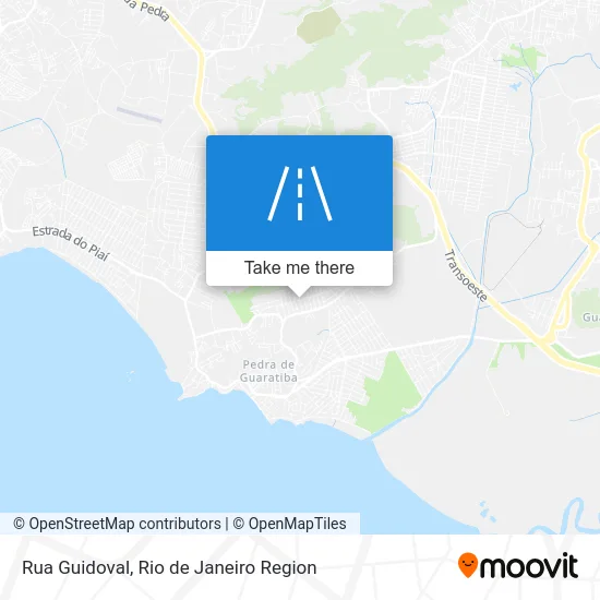 Rua Guidoval map