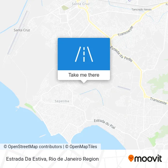 Estrada Da Estiva map