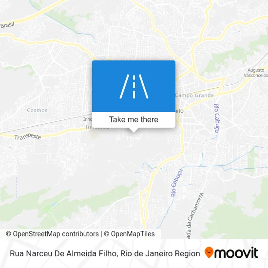 Rua Narceu De Almeida Filho map