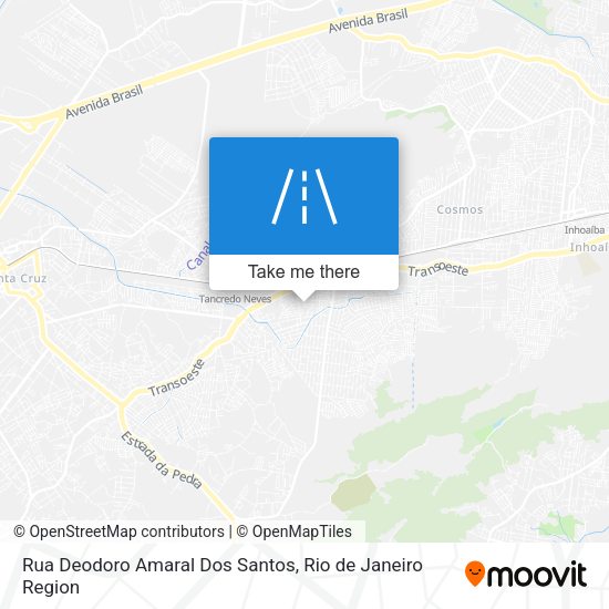 Rua Deodoro Amaral Dos Santos map