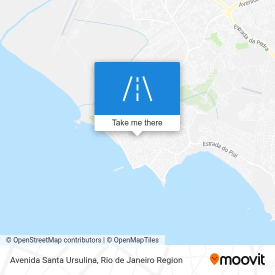 Avenida Santa Ursulina map