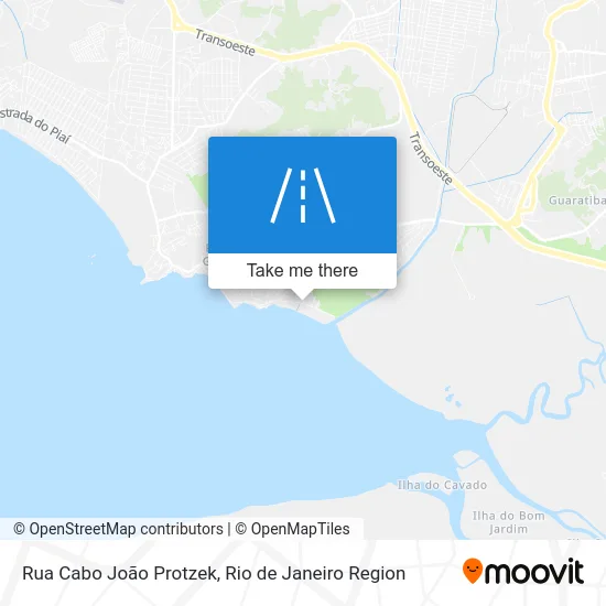 Rua Cabo João Protzek map