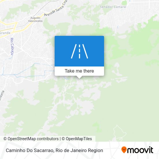 Caminho Do Sacarrao map