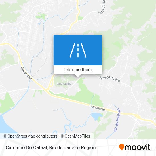 Caminho Do Cabral map