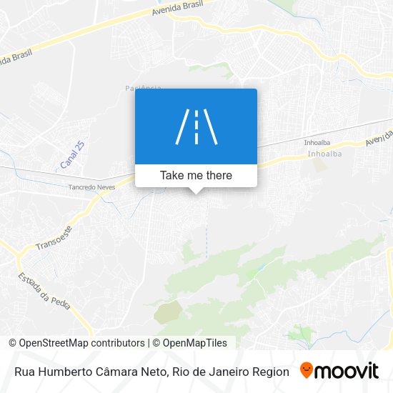 Rua Humberto Câmara Neto map