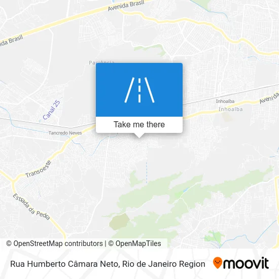 Rua Humberto Câmara Neto map