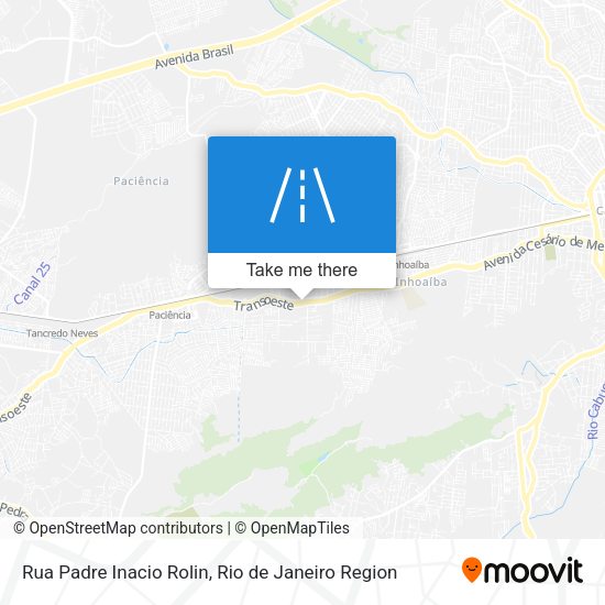Rua Padre Inacio Rolin map