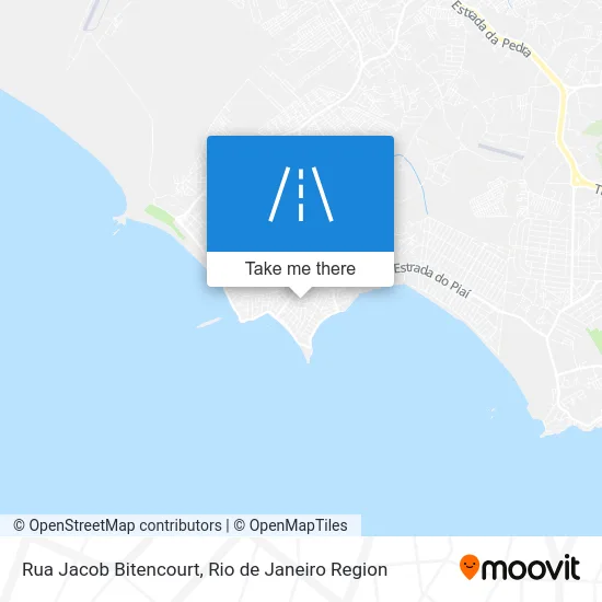 Rua Jacob Bitencourt map