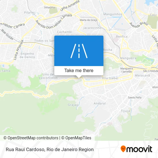 Rua Raui Cardoso map