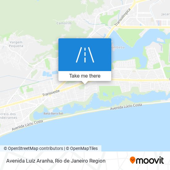 Avenida Luíz Aranha map