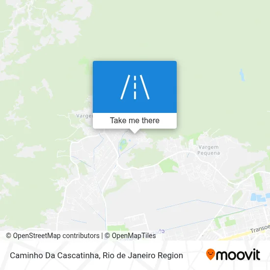 Caminho Da Cascatinha map