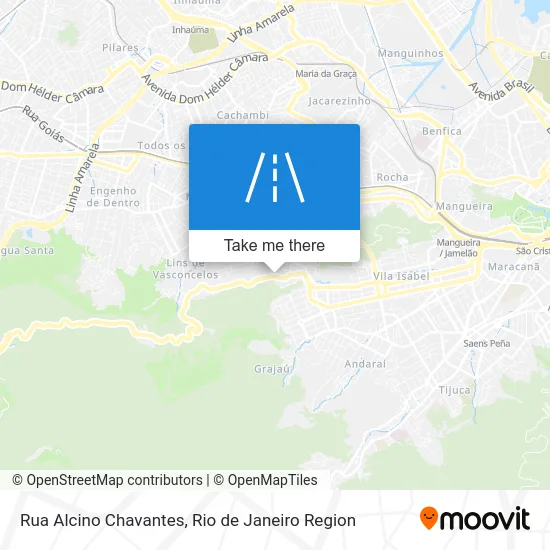 Rua Alcino Chavantes map