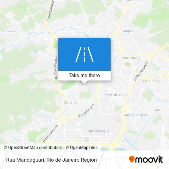 Rua Mandaguari map