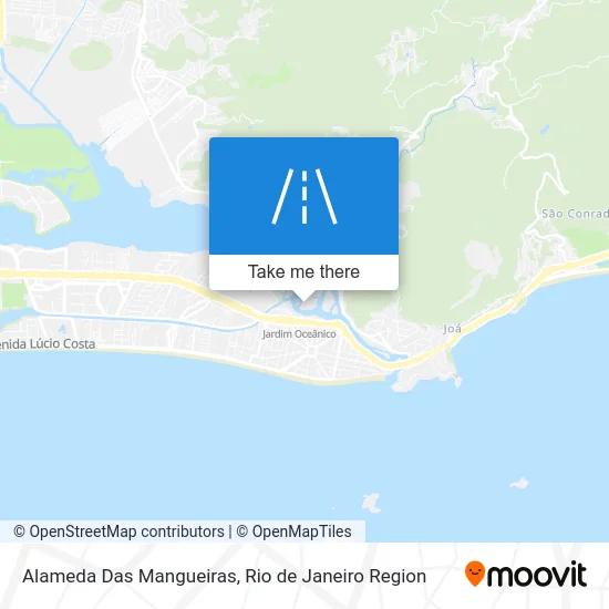 Alameda Das Mangueiras map